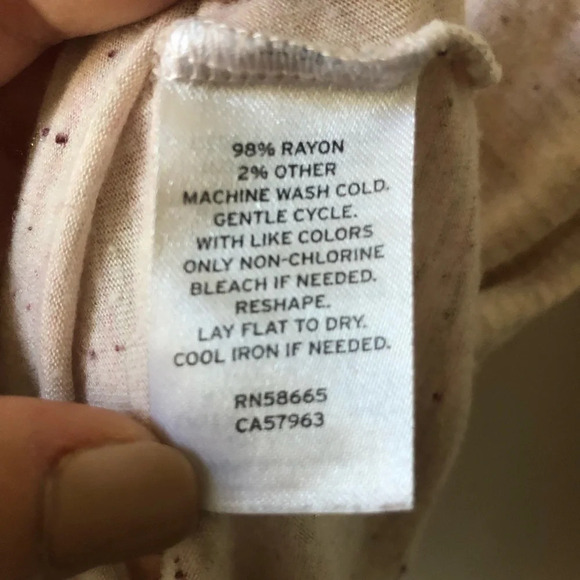 ☀️TUCKER AND TATE Pink Gold Glitter Longsleeve Tee - Picture 4 of 6